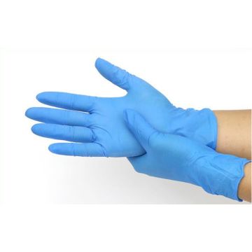 Medical disposable latex examination gloves